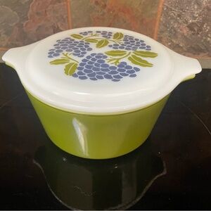 1970’s vintage dish & lid